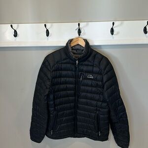 L.L.Bean Ultralight 850 Down Jacket Black Medium